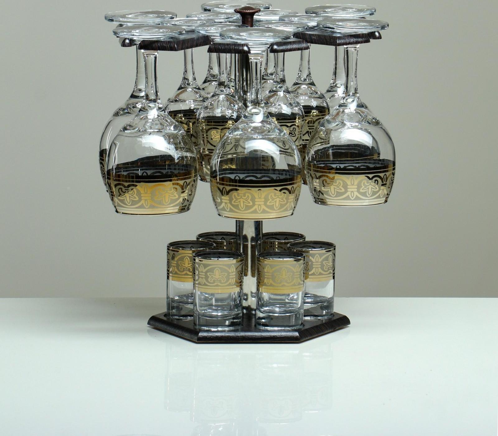 Мини-бар 18 предметов вино Карусель Флоренция, темный 240/55/50 мл