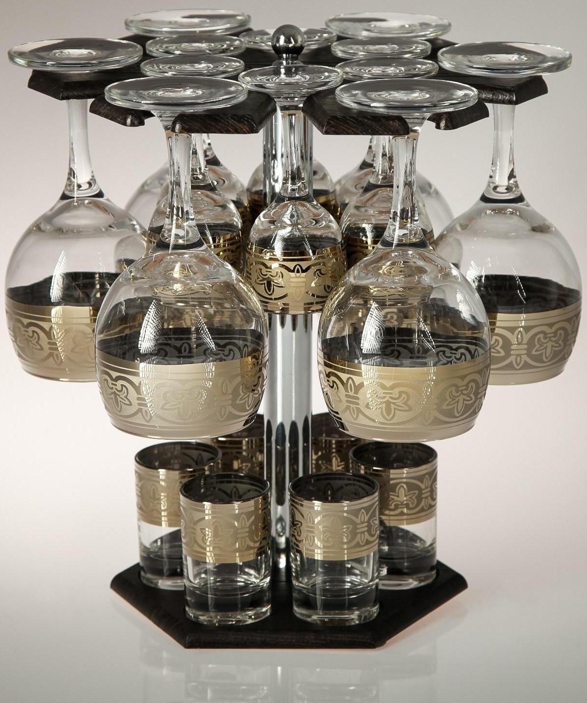 Мини-бар 18 предметов вино Карусель Флоренция, темный 240/55/50 мл