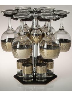 Мини-бар 18 предметов вино Карусель Флоренция, темный 240/55/50 мл