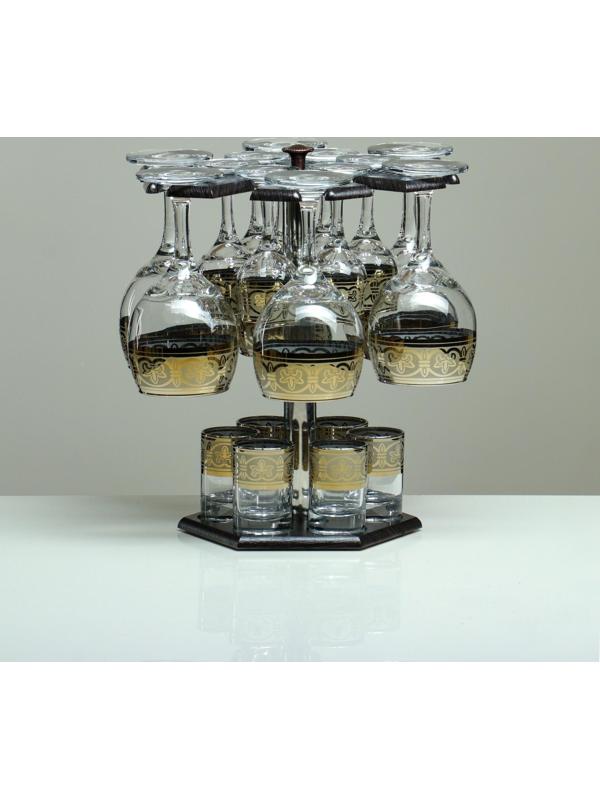 Мини-бар 18 предметов вино Карусель Флоренция, темный 240/55/50 мл