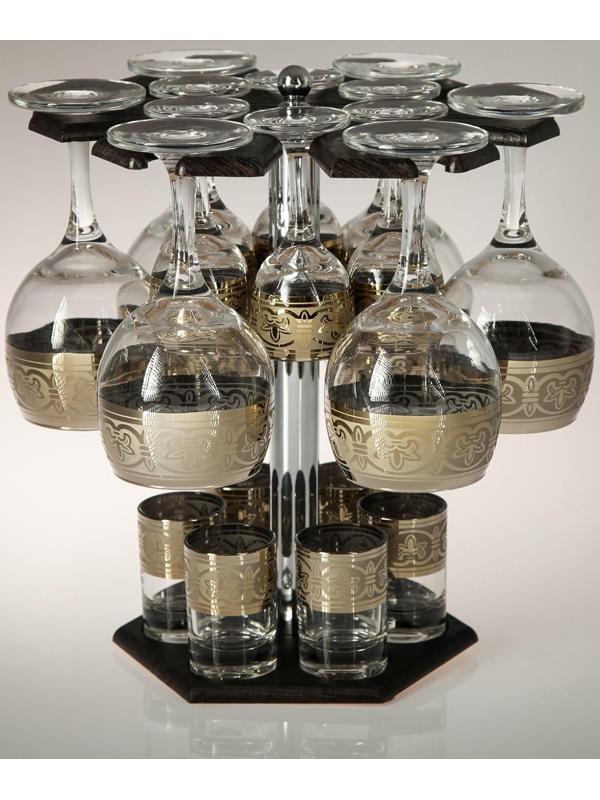 Мини-бар 18 предметов вино Карусель Флоренция, темный 240/55/50 мл