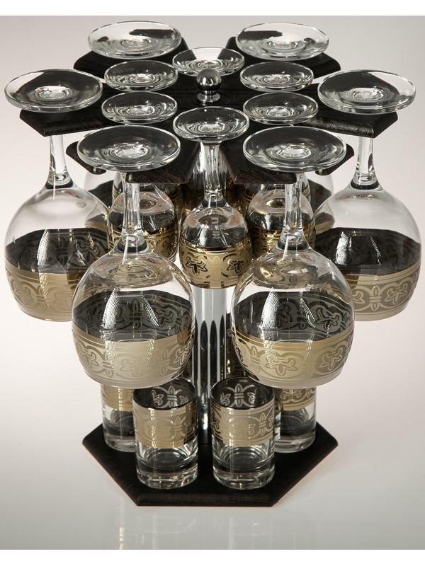 Мини-бар 18 предметов вино Карусель Флоренция, темный 240/55/50 мл