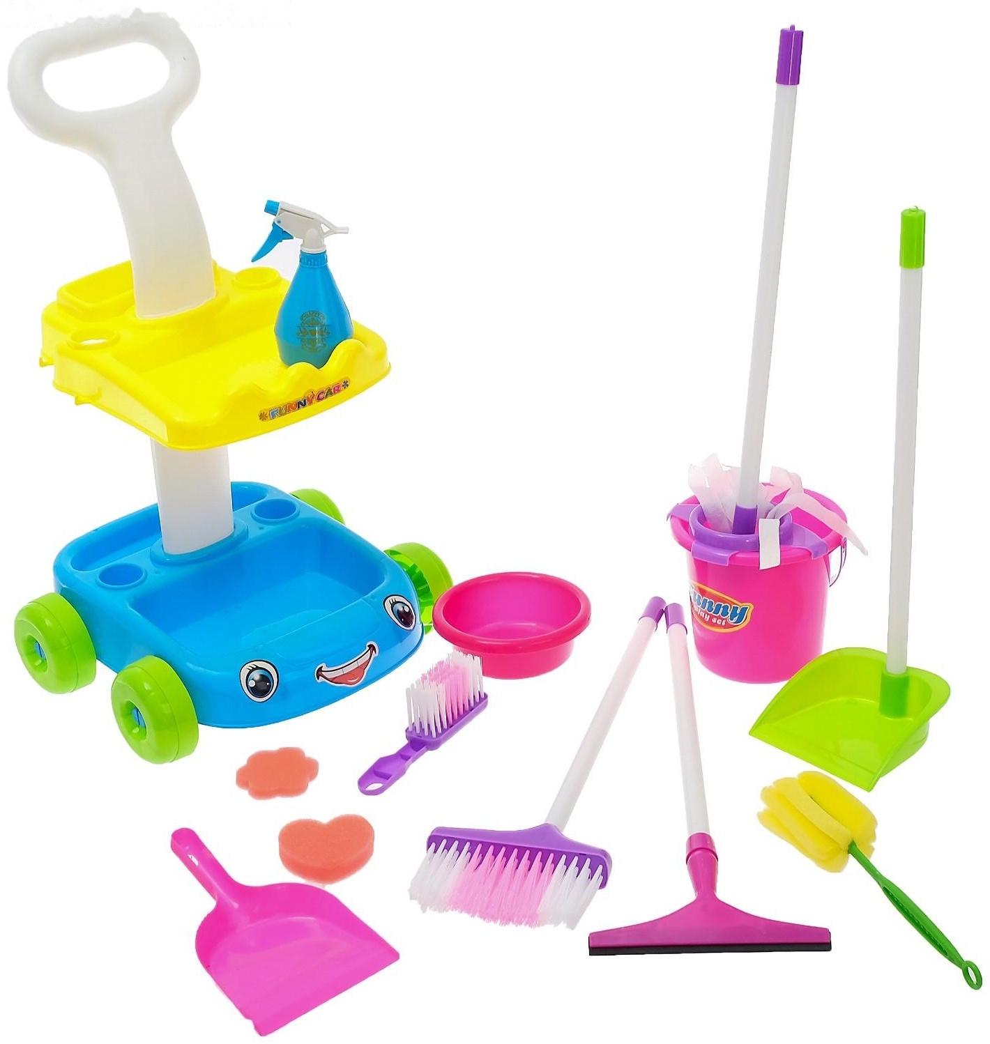 Игровой модуль на колесах «Мамина помощница», с аксессуарами