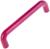 Ручка скоба PLASTIC 009, пластиковая, м/о 96 мм, сливовая