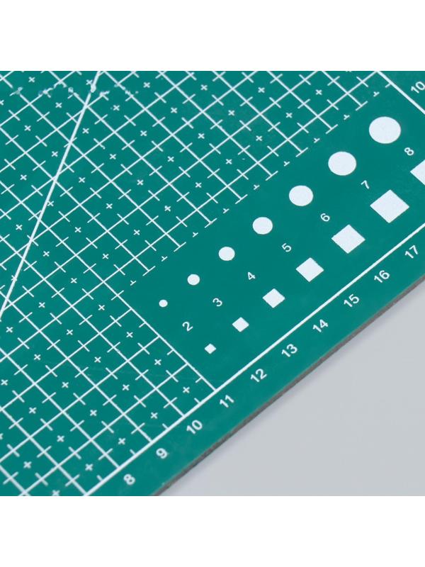 Резиновый мат для творчества цветной А5 МИКС