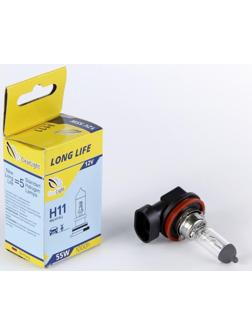 Лампа автомобильная Clearlight LongLife, H11, 12 В, 55 Вт