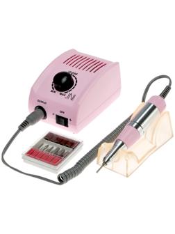 Аппарат для маникюра и педикюра JessNail JD200 PRO, 30 000 об/мин, 35 Вт, розовый