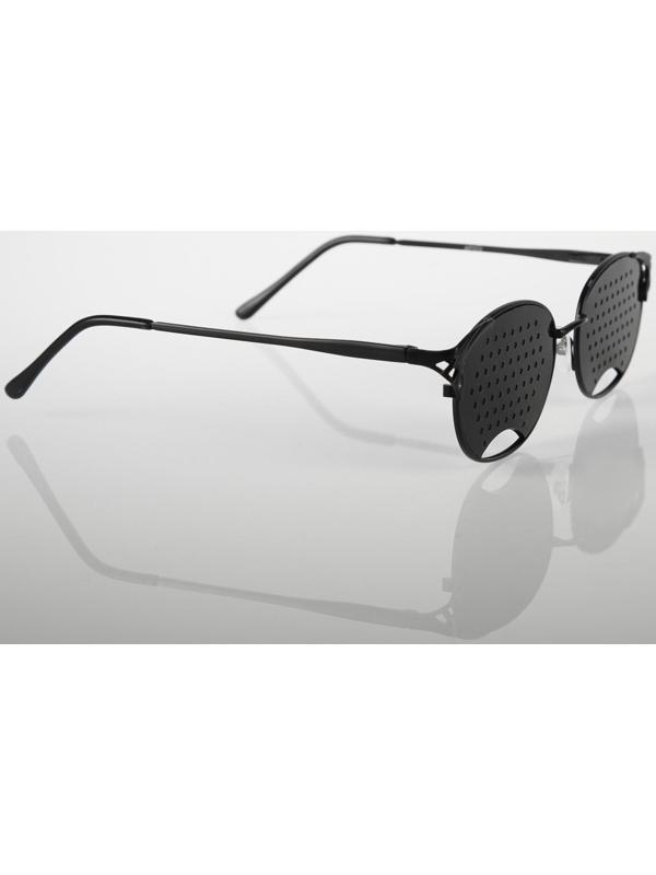 Перфорационные очки-тренажеры женские, черный