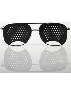 Перфорационные очки-тренажеры мужские, черный