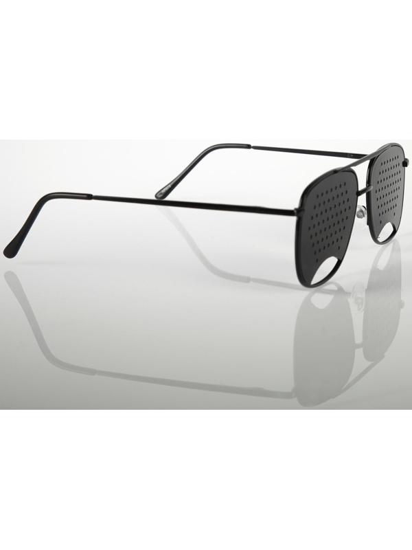 Перфорационные очки-тренажеры мужские, черный