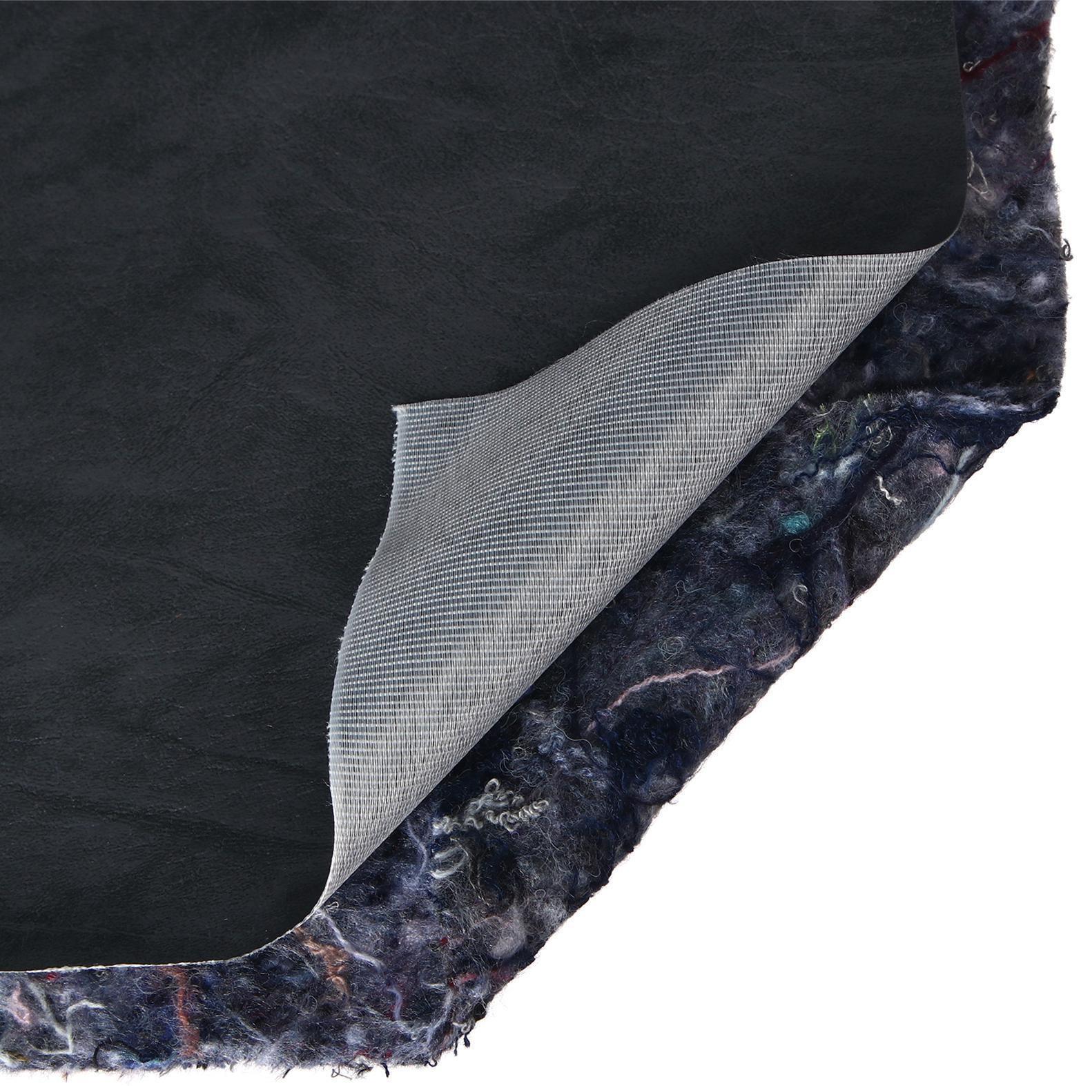 Комплект для обивки дверей, 1,1 × 2 м: иск.кожа, ватин 5 мм, гвозди, струна, серый, «Ватин»