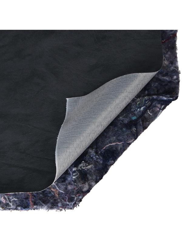 Комплект для обивки дверей, 1,1 × 2 м: иск.кожа, ватин 5 мм, гвозди, струна, серый, «Ватин»