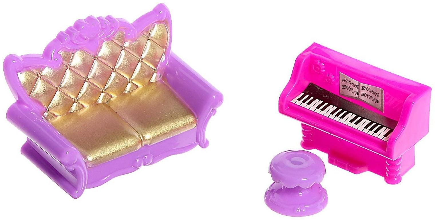 Замок для кукол «Принцесса» с аксессуарами, световые и звуковые эффекты