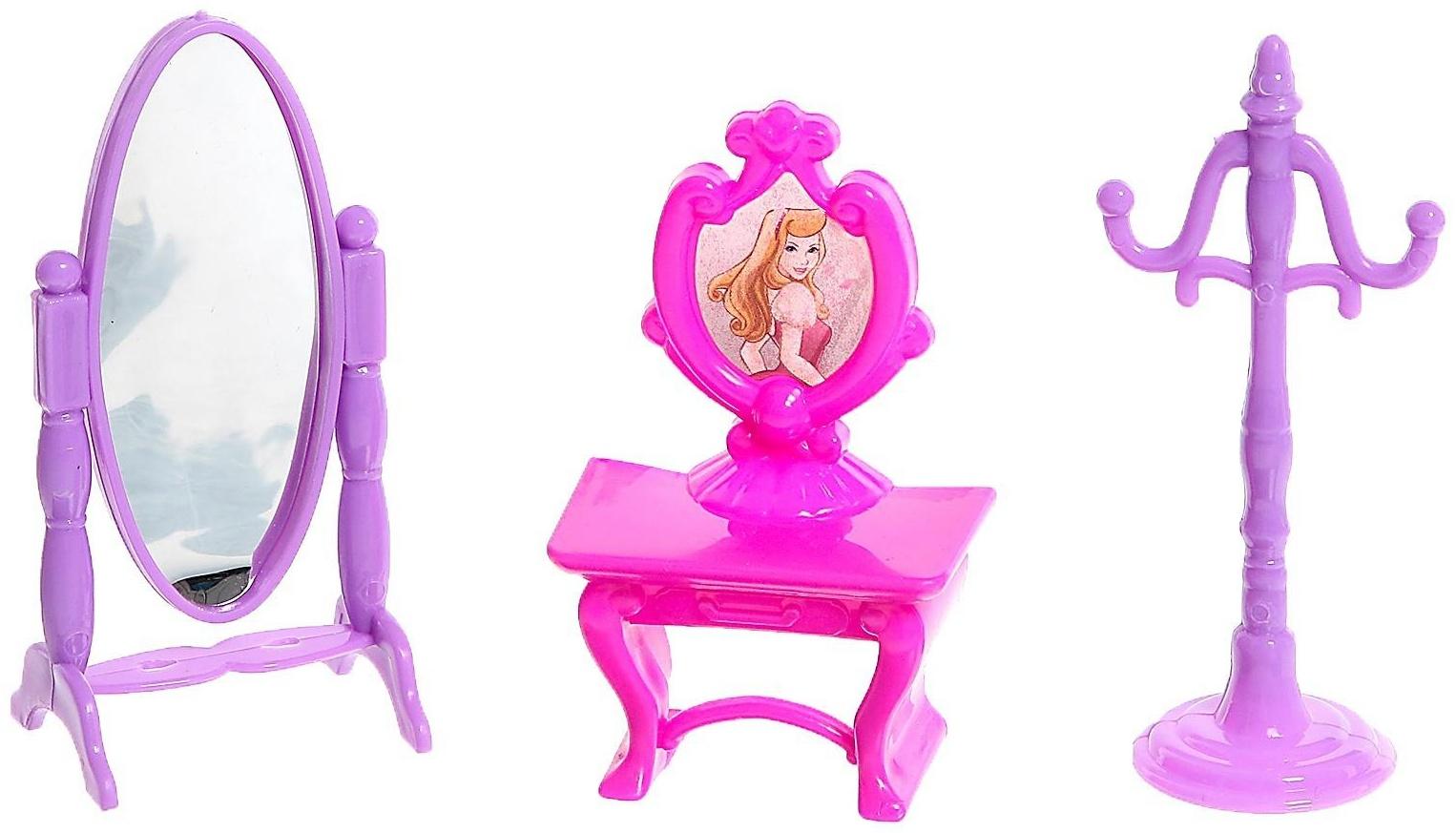 Замок для кукол «Принцесса» с аксессуарами, световые и звуковые эффекты