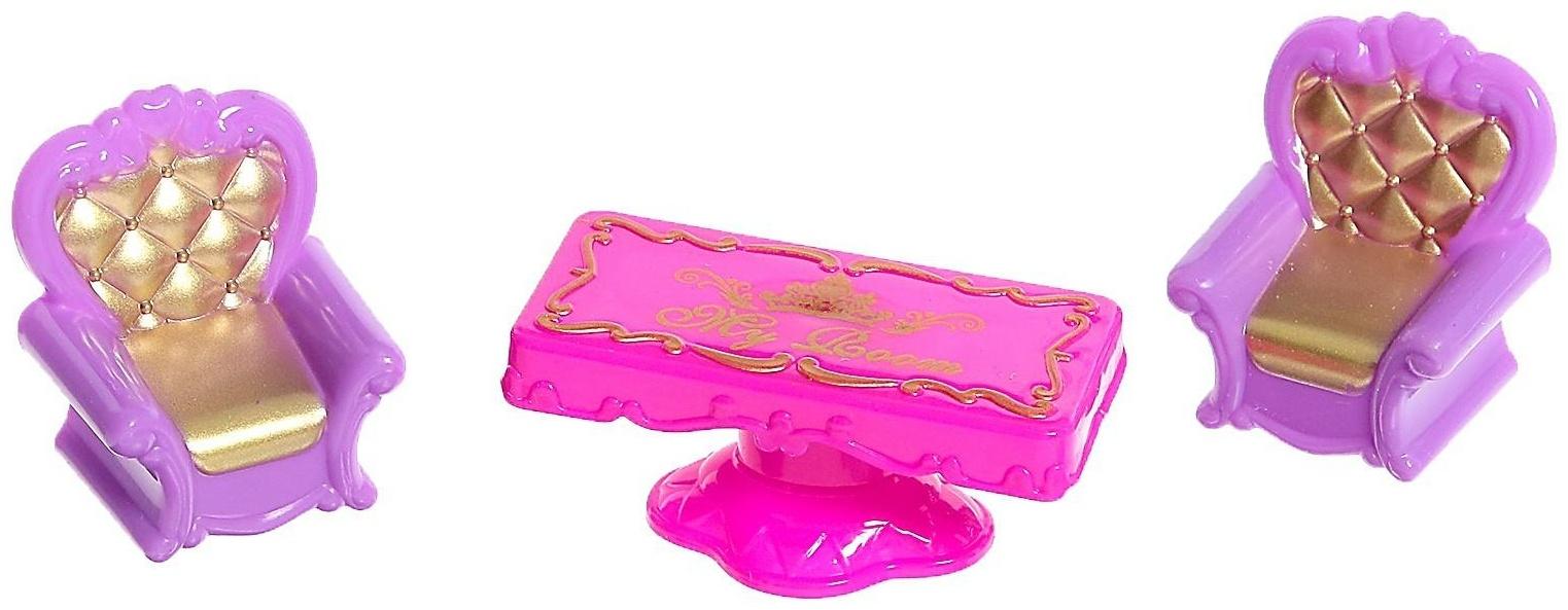 Замок для кукол «Принцесса» с аксессуарами, световые и звуковые эффекты