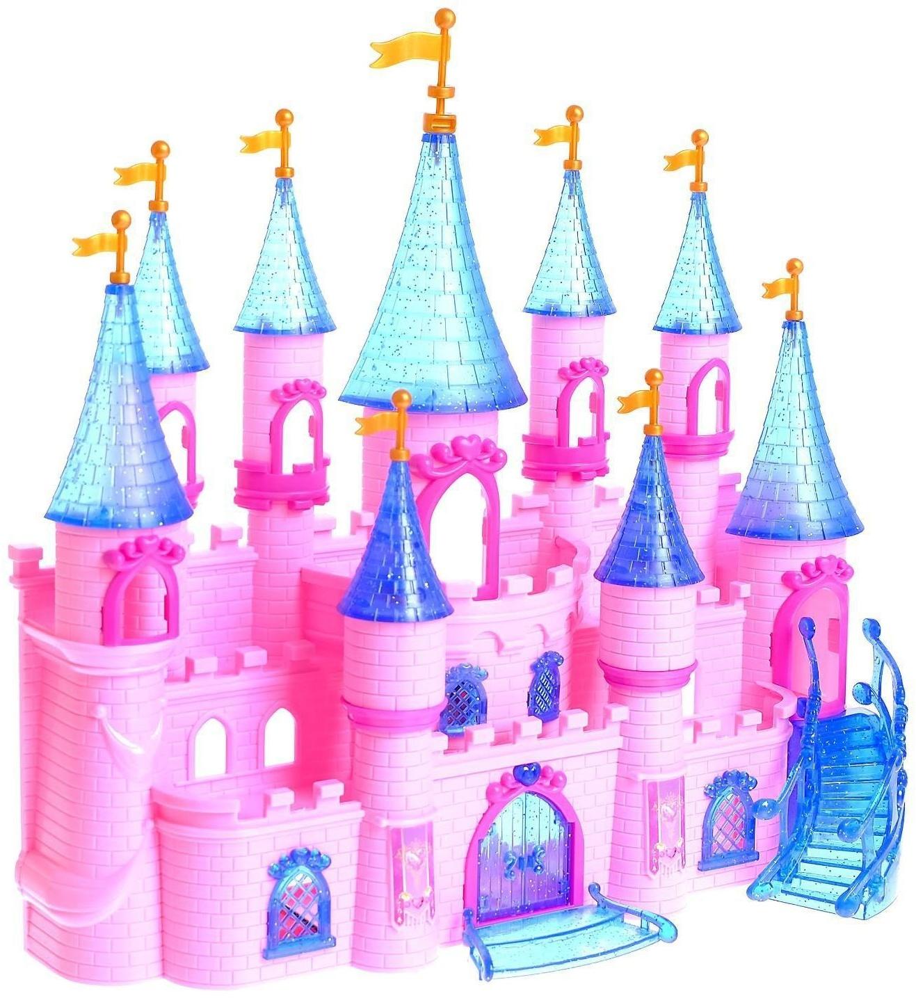 Замок для кукол «Принцесса» с аксессуарами, световые и звуковые эффекты