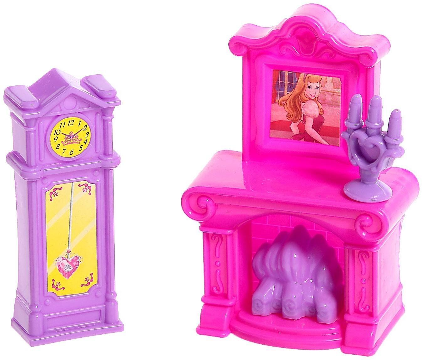 Замок для кукол «Принцесса» с аксессуарами, световые и звуковые эффекты