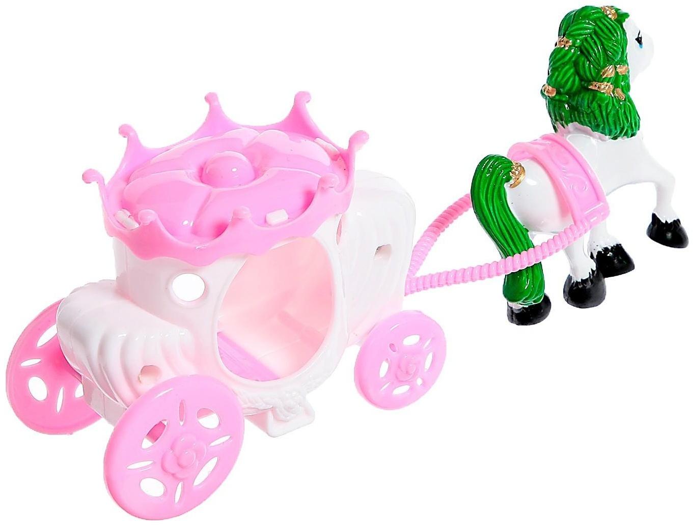 Замок для кукол «Принцесса» с аксессуарами, световые и звуковые эффекты