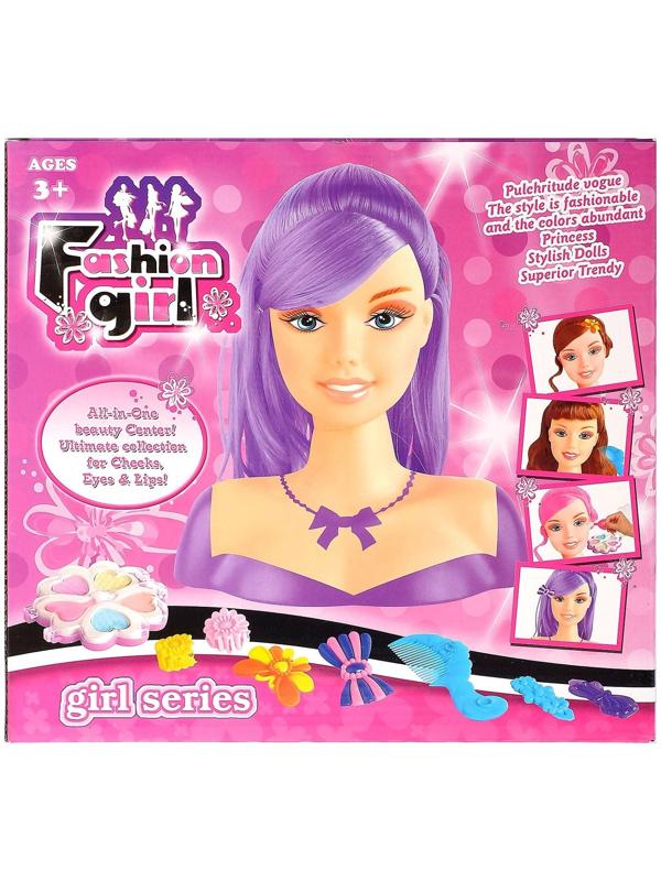 Кукла-манекен для создания причёсок «Мальвина» с аксессуарами