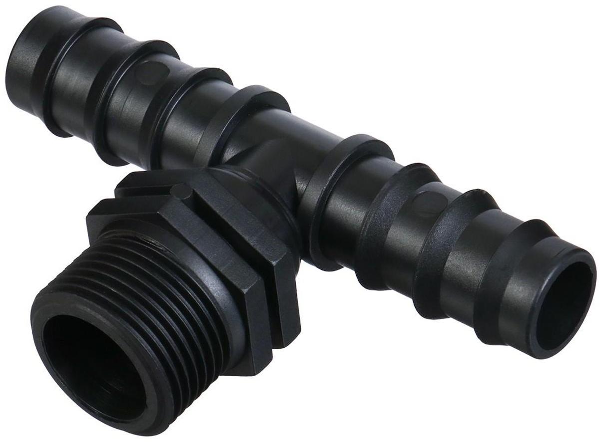 Соединитель Т-образный, наружная резьба 3/4