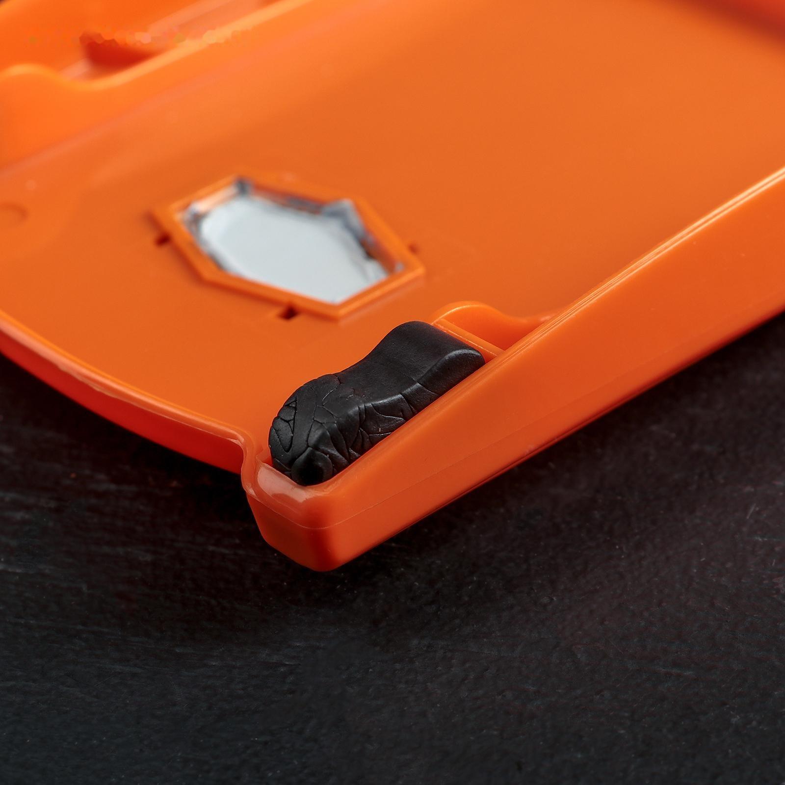 Овощерезка с 6 насадками, 35 см, цвет оранжевый