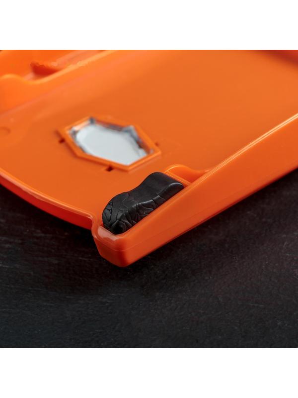 Овощерезка с 6 насадками, 35 см, цвет оранжевый