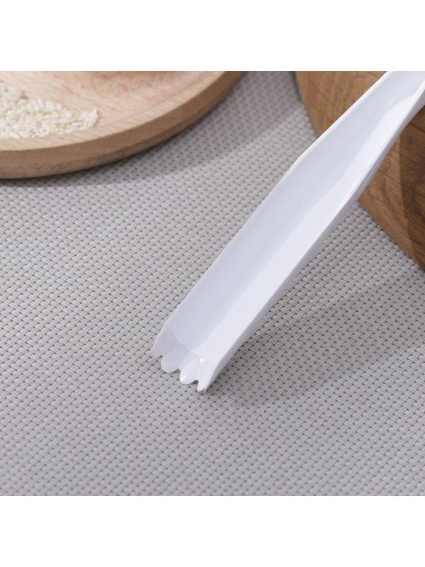 Овощечистка прямая, пластик ABC, 18 см, цвет белый