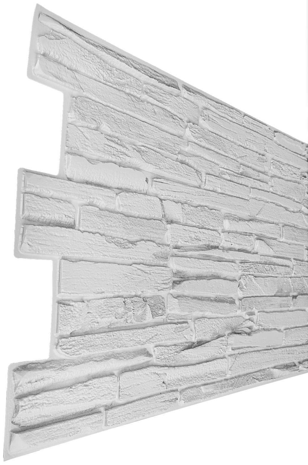 Панель ПВХ Кварцит серый 980х500