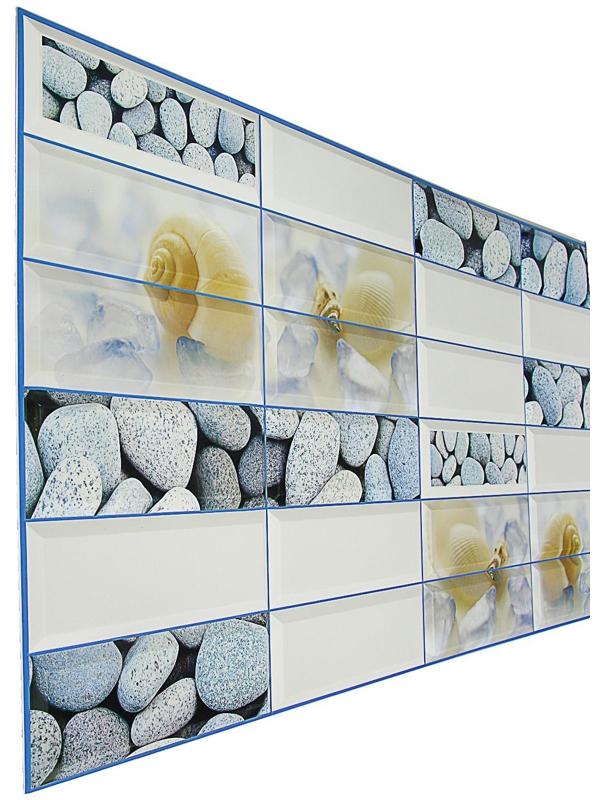 Панель ПВХ Плитка Свежесть 955 х 480 мм