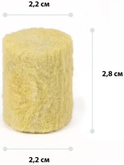 Пробка минеральная, d = 22 мм, h = 28 мм, «Эковер»