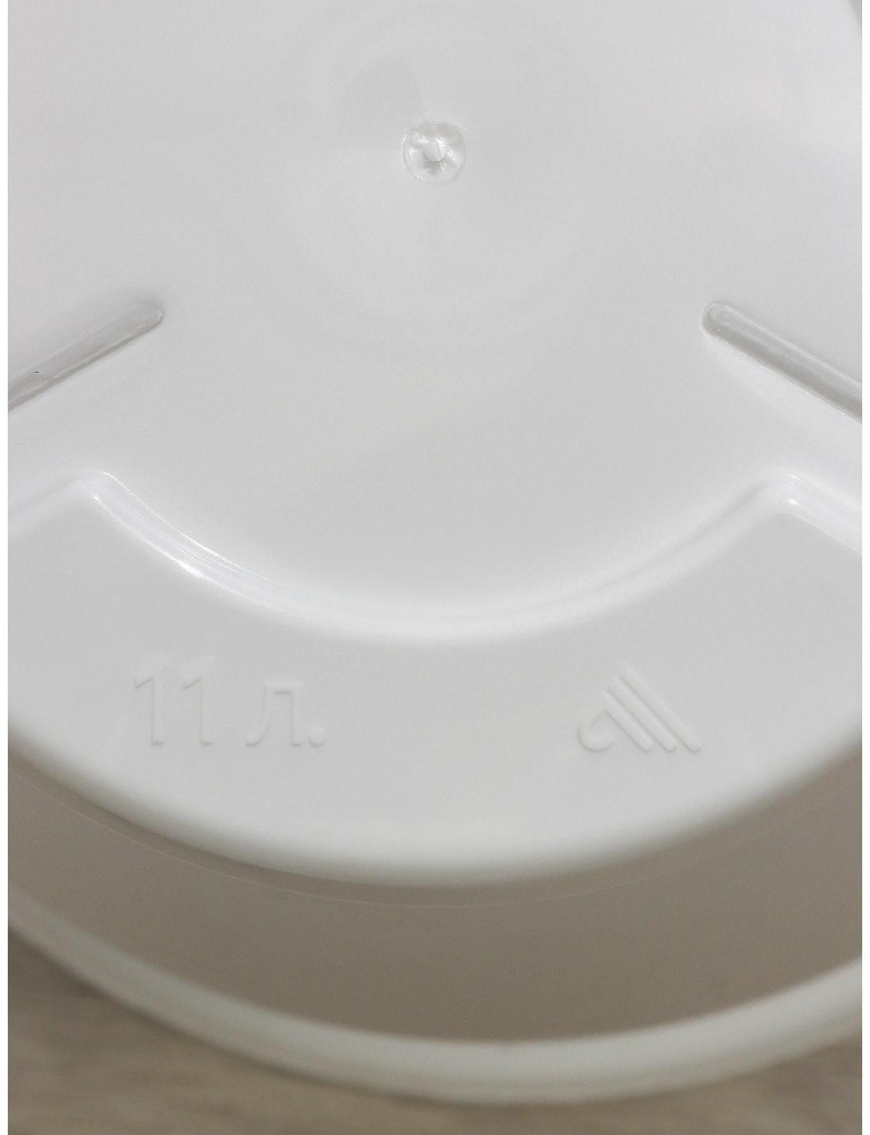 Горшок с поддоном «Афина», 11 л, цвет белый