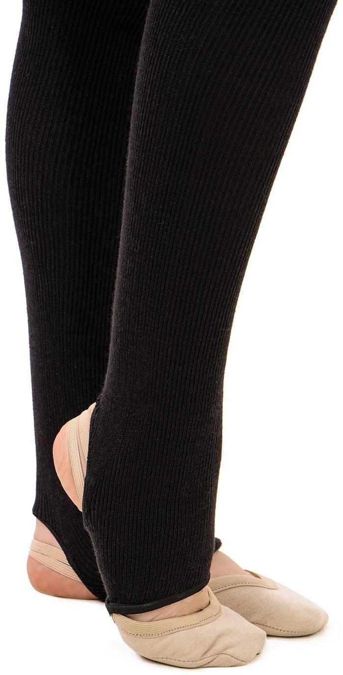 Гетры для танцев №3, резинка х/б, L= 70 см, цвет чёрный