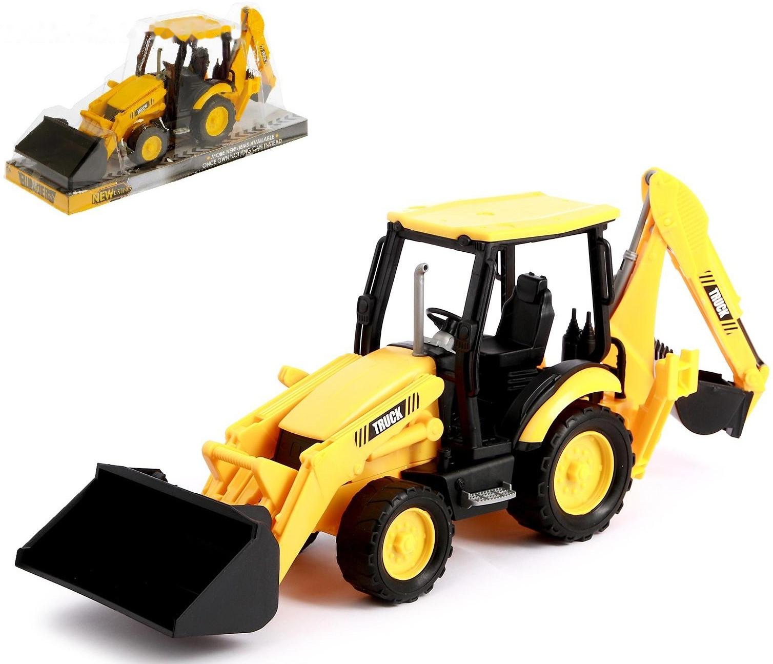 Трактор инерционный «Строитель»