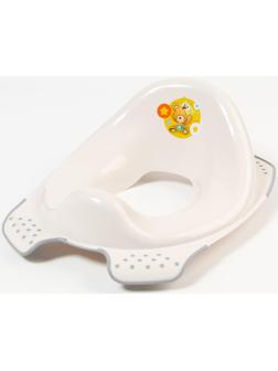 Детская накладка - сиденье на унитаз «Мишка» антискользящая, МИКС