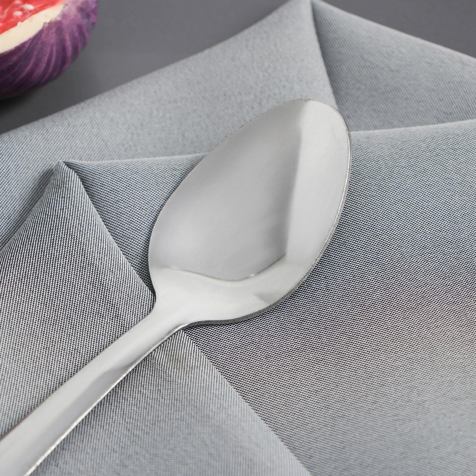 Ложка чайная Доляна «Нордик», h=15 см, толщина 1,2 мм