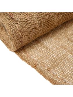 Джут натуральный, 5 × 1,1 м, плотность 215 г/м², плетение 34/32