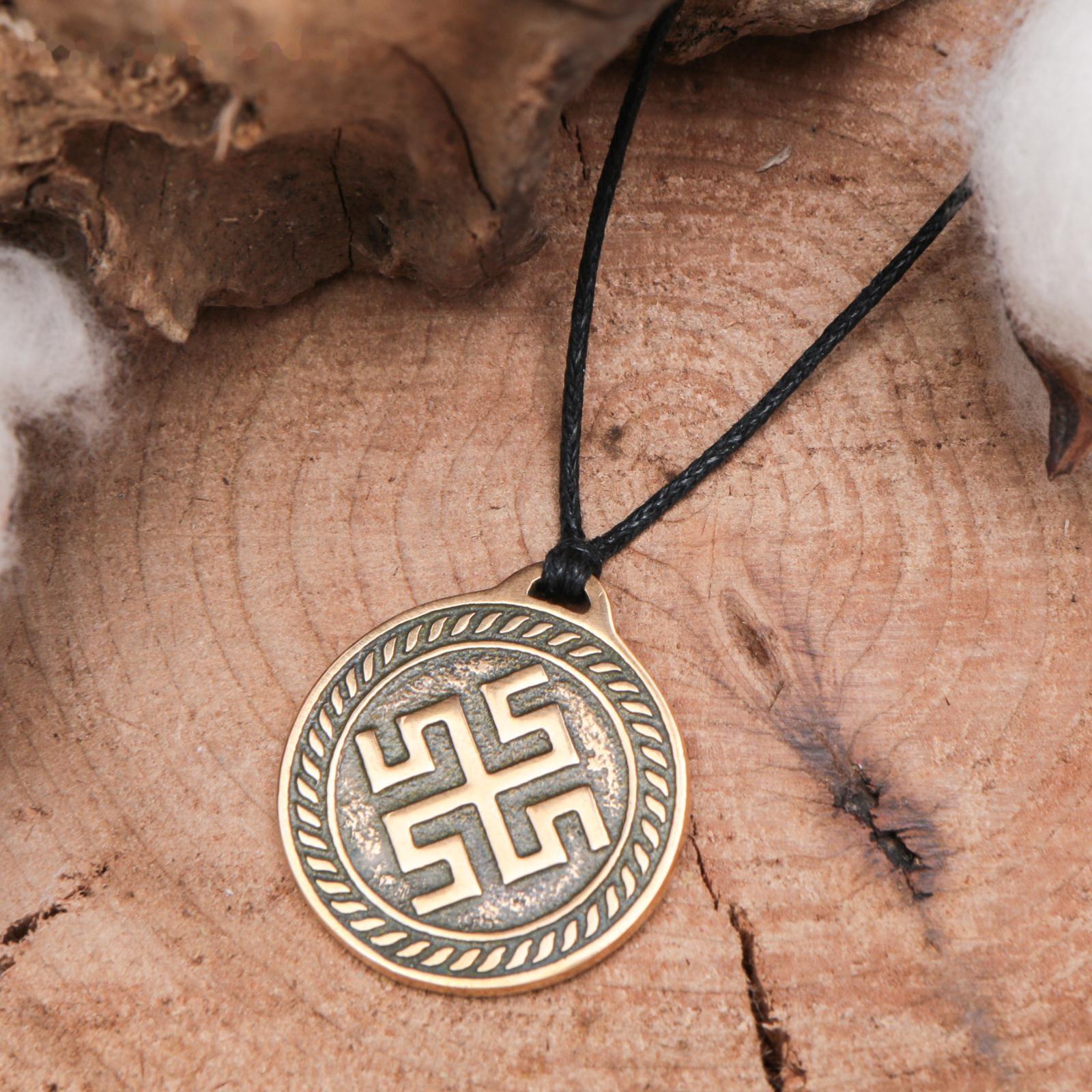 Славянский оберег из ювелирной бронзы 