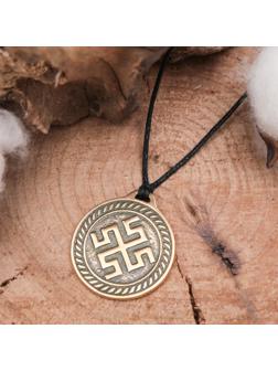 Славянский оберег из ювелирной бронзы 