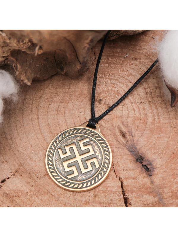 Славянский оберег из ювелирной бронзы 