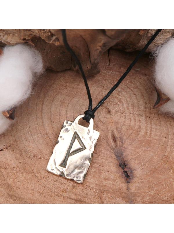 Руна из ювелирной бронзы № 08 Вуньо