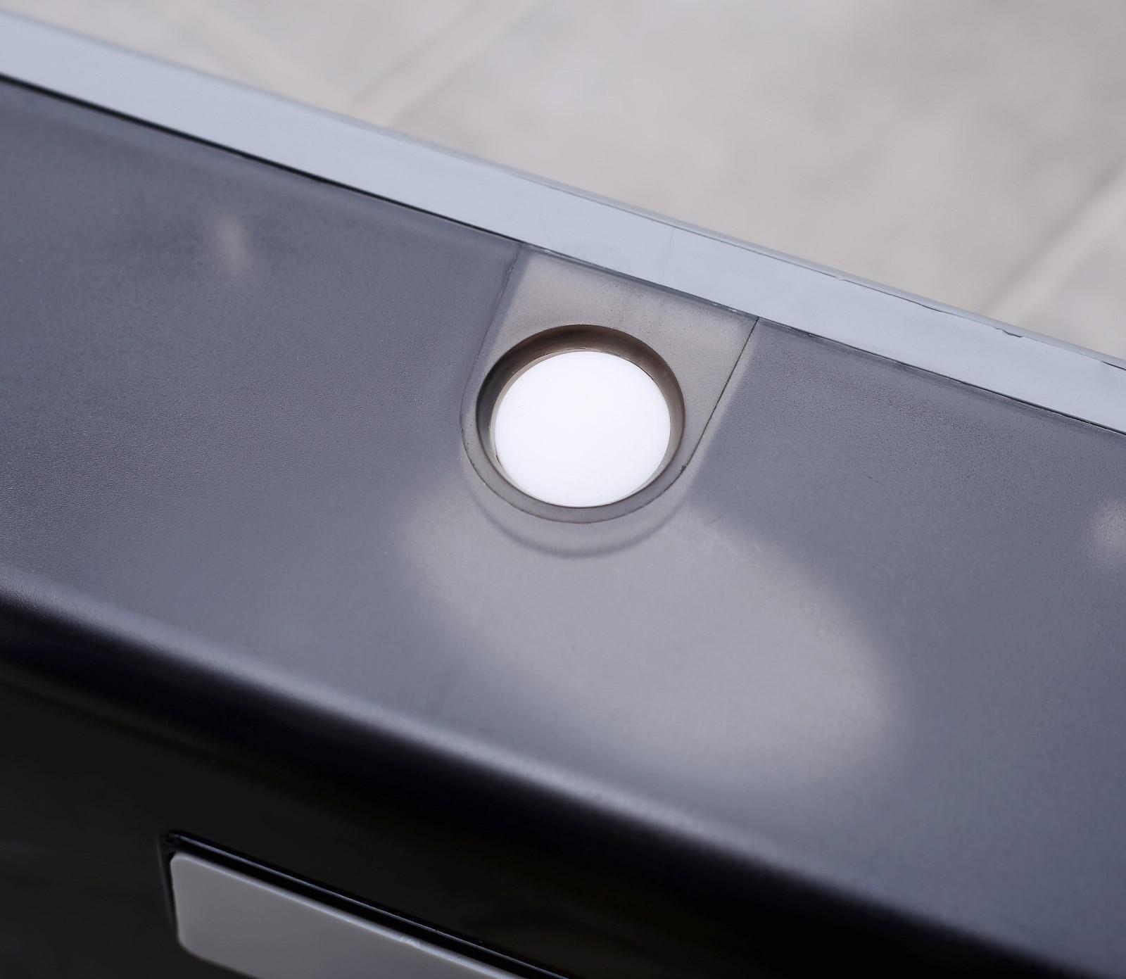 Диспенсер бумажных полотенец в листах, пластиковый, 27×20×10 см, цвет серый