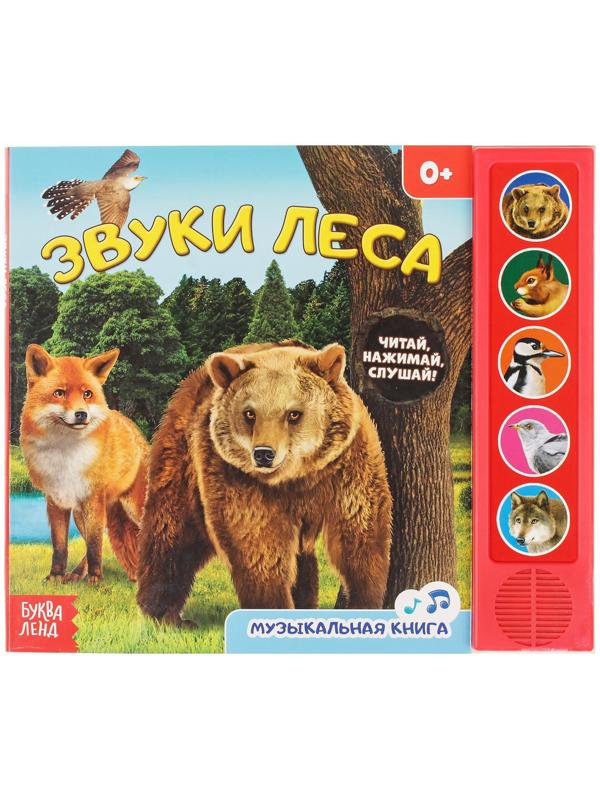 Музыкальная книга «Звуки леса», 10 стр.