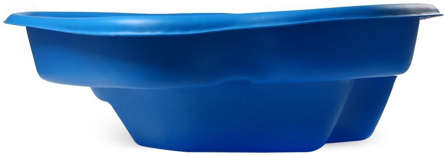 Пруд садовый пластиковый, 110 л, синий