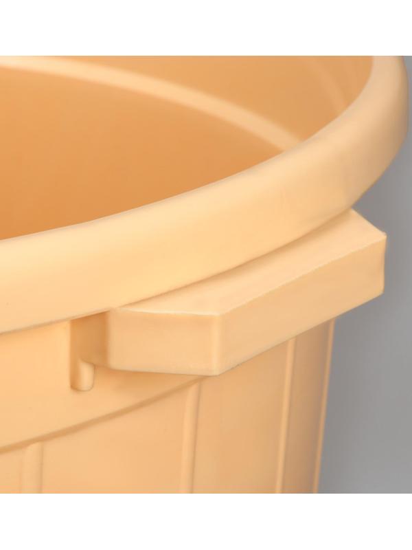 Бак пищевой, 90 л, с крышкой, цвет МИКС