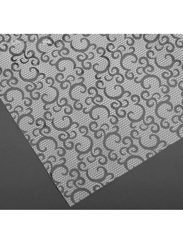 Скатерть без основы многоразовая «Ажурная», 132×220 см, цвет МИКС