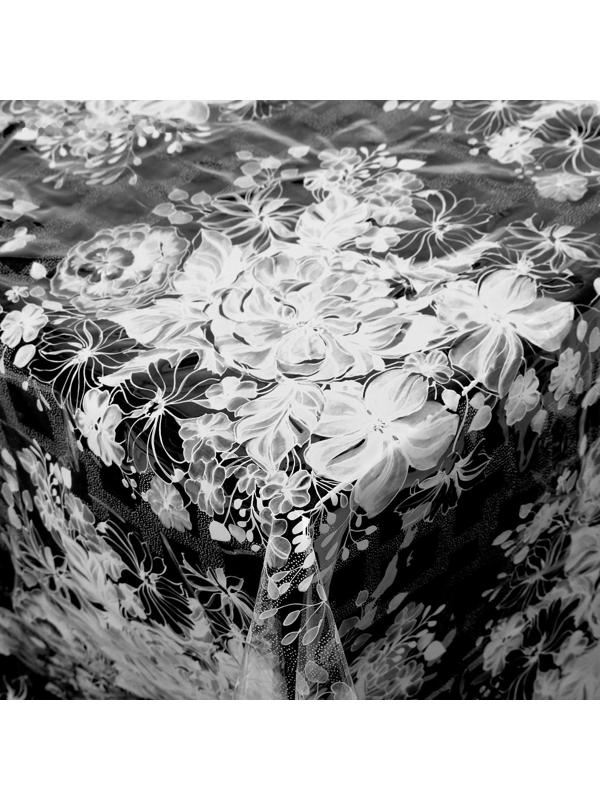 Скатерть без основы многоразовая «Ажурная», 132×220 см, цвет МИКС