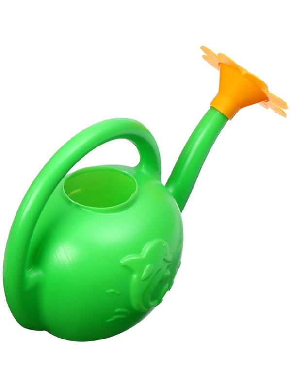 Лейка, 1.5 л, с рассеивателем, цвет МИКС, «Ромашка»