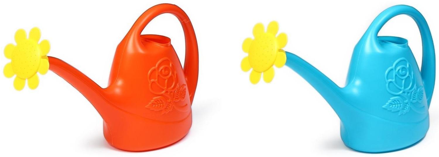 Лейка, 2.5 л, с рассеивателем, цвет МИКС