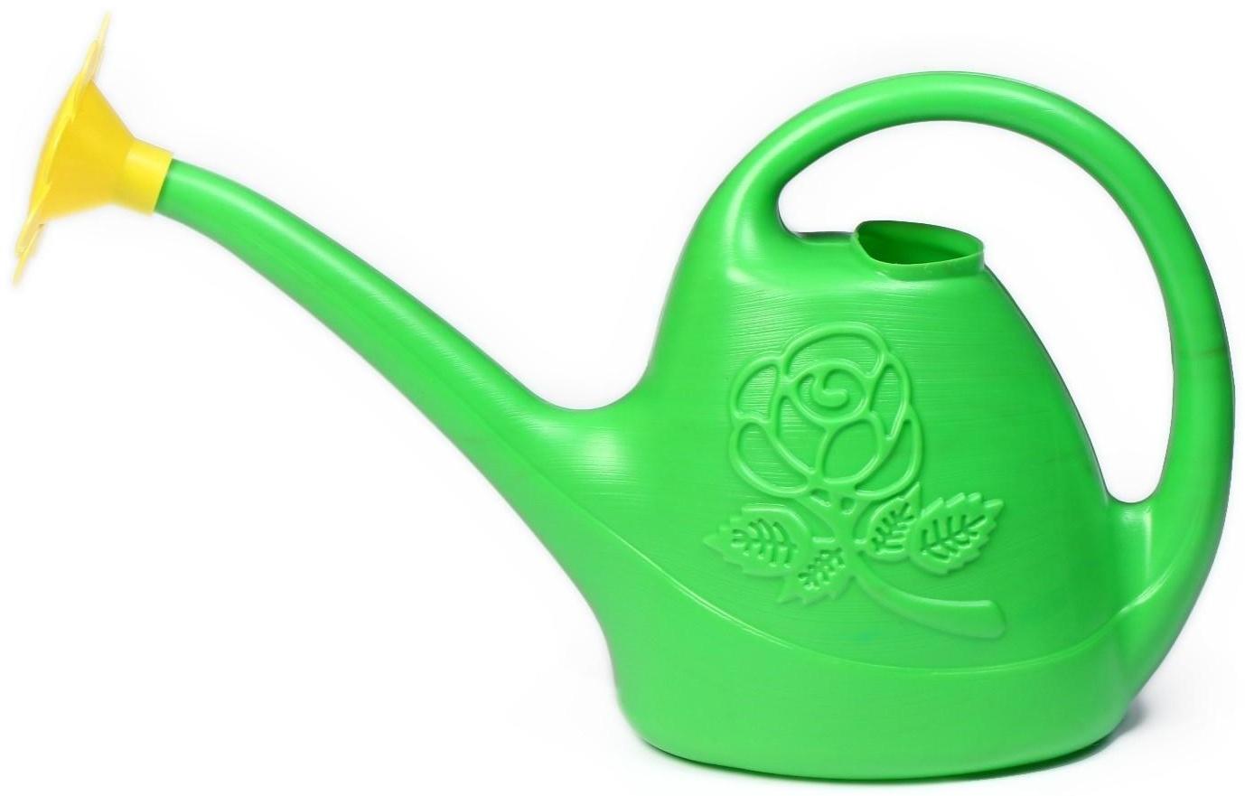 Лейка, 2.5 л, с рассеивателем, цвет МИКС