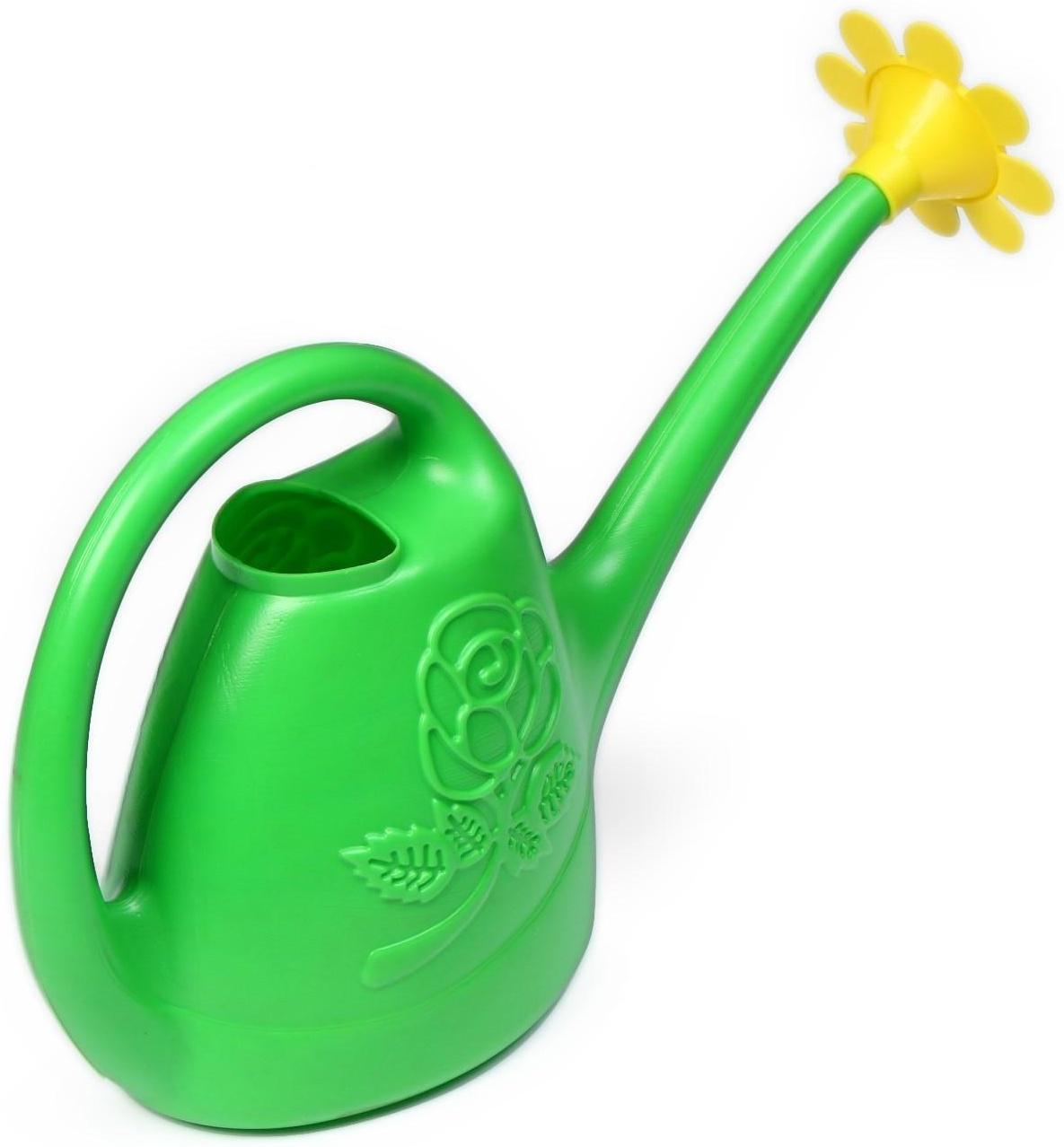 Лейка, 2.5 л, с рассеивателем, цвет МИКС